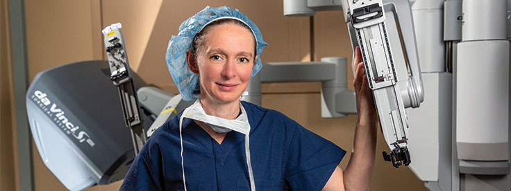 Anna Serur, MD, chief of colorectal surgery.